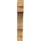 Ekena Millwork Balboa Block Rough Sawn Bracket, Western Red Cedar, 6"W x 34"D x 42"H BKT06X34X42BOA05RWR - alternate 4